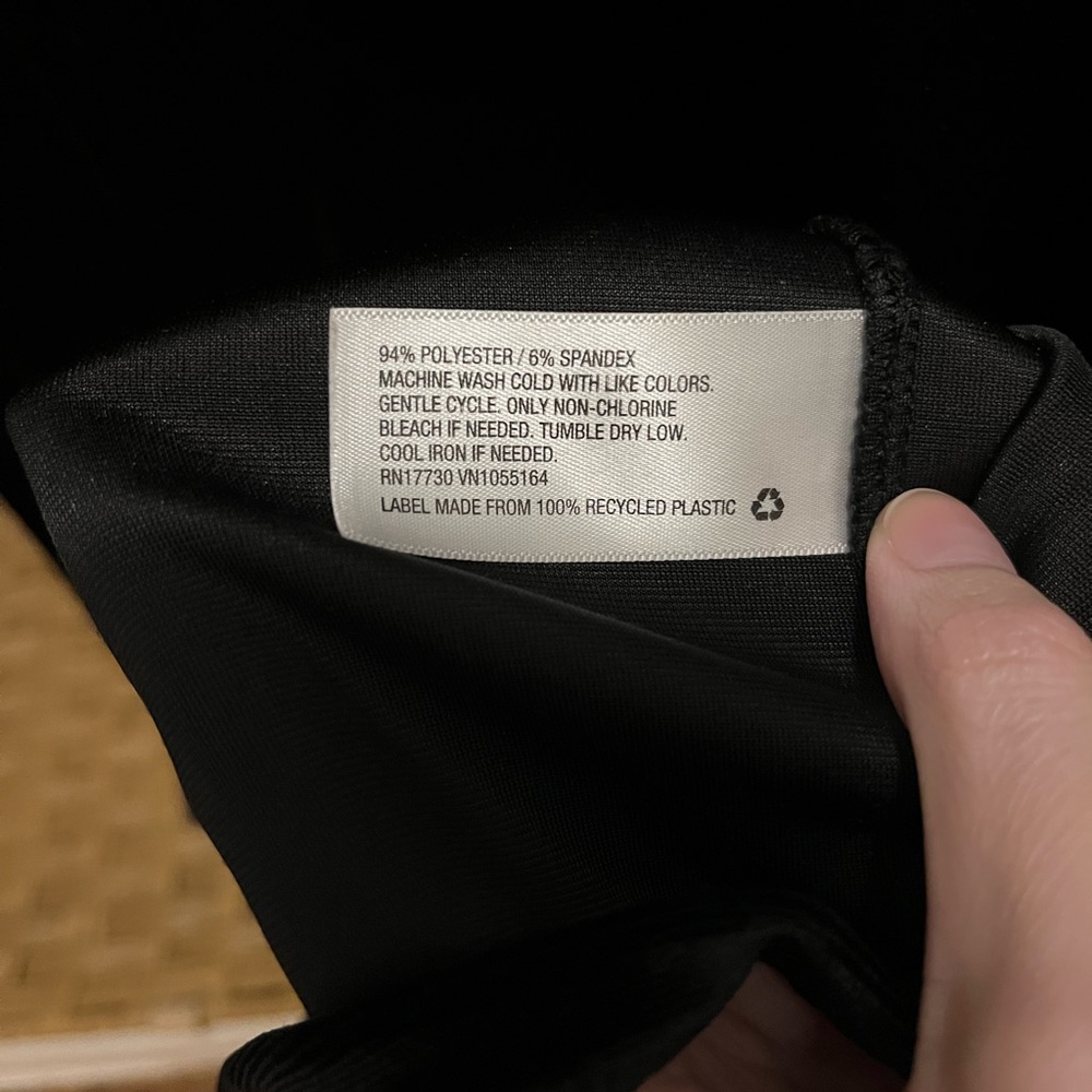 Like-New a new day Black Velvet Dress - Picture 8 of 8